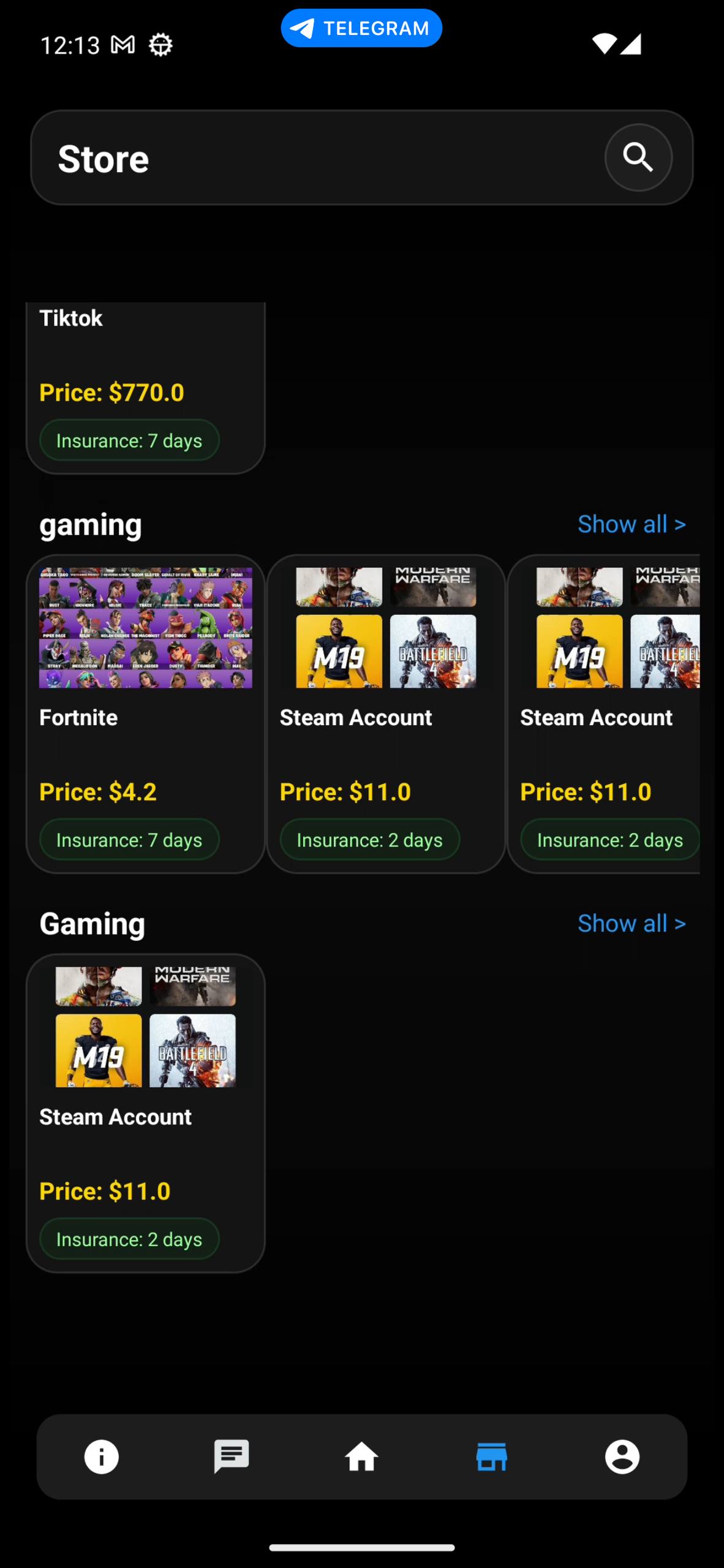 GateX store screenshot